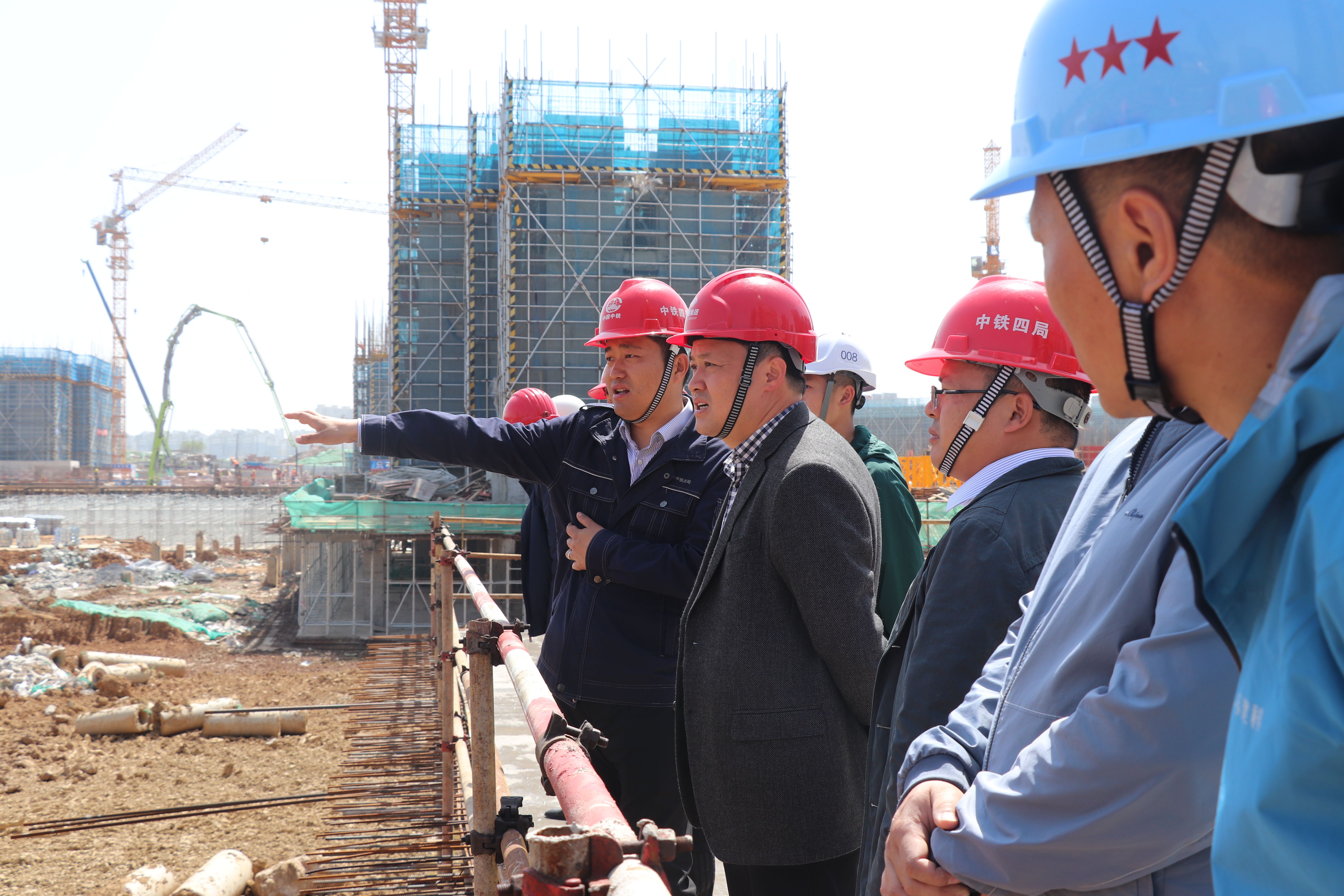 确保建筑工地安全生产平稳  新居集团开展节前安全生产大检查